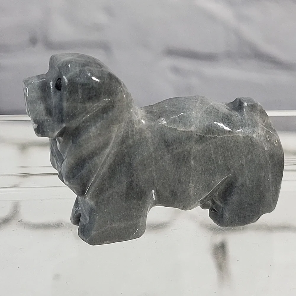Cocker Spaniel Marble Figurine: 2 1/2